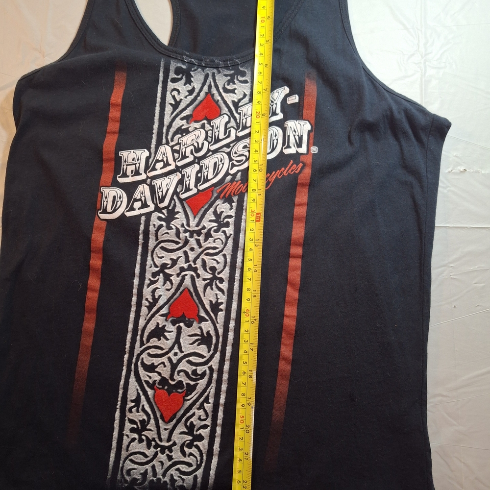 NWOT Harley-Davidson Black Tank Top Ladies Size L - Picture 6 of 9